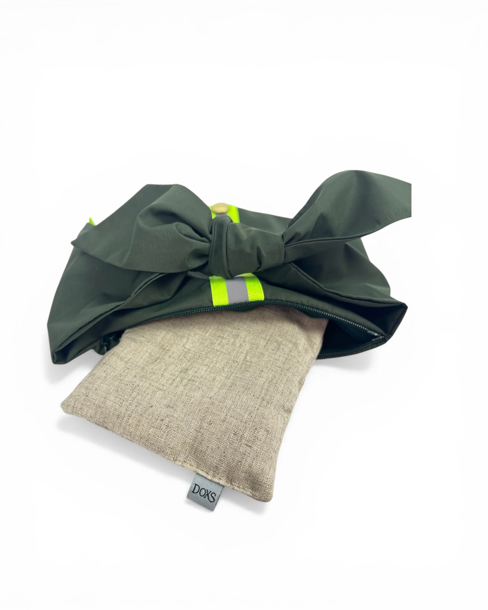 Halstuch mit reflektierendem Detail Olive